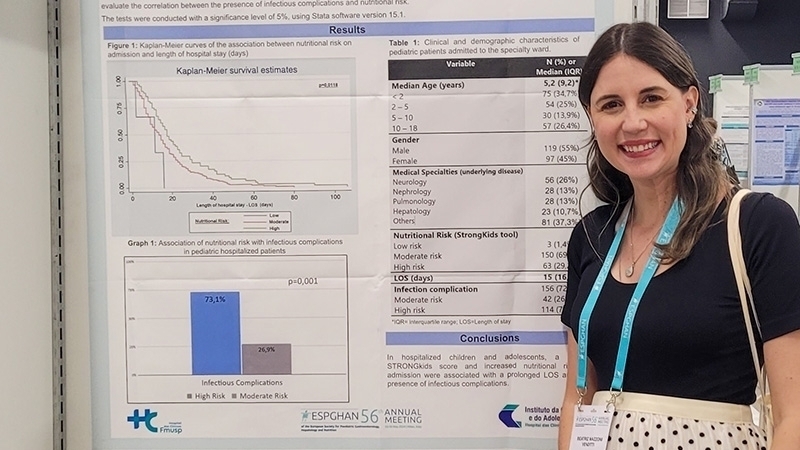 Trabalho do ICr é destaque no Congresso ESPGHAN